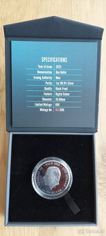 LUXUS Silbermünze 1 oz Titanic Black Proof 2025 - 4