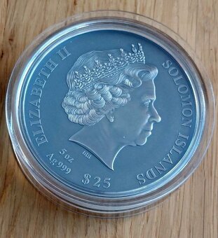 5 oz Titanic Silbermünze in Antik-Optik, Auflage 49 Stück - 4