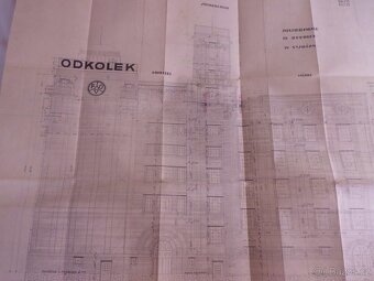 HUBERT GESSNER- Architekt Plány- Pekárna Fr.ODKOLEK Vysočany - 4