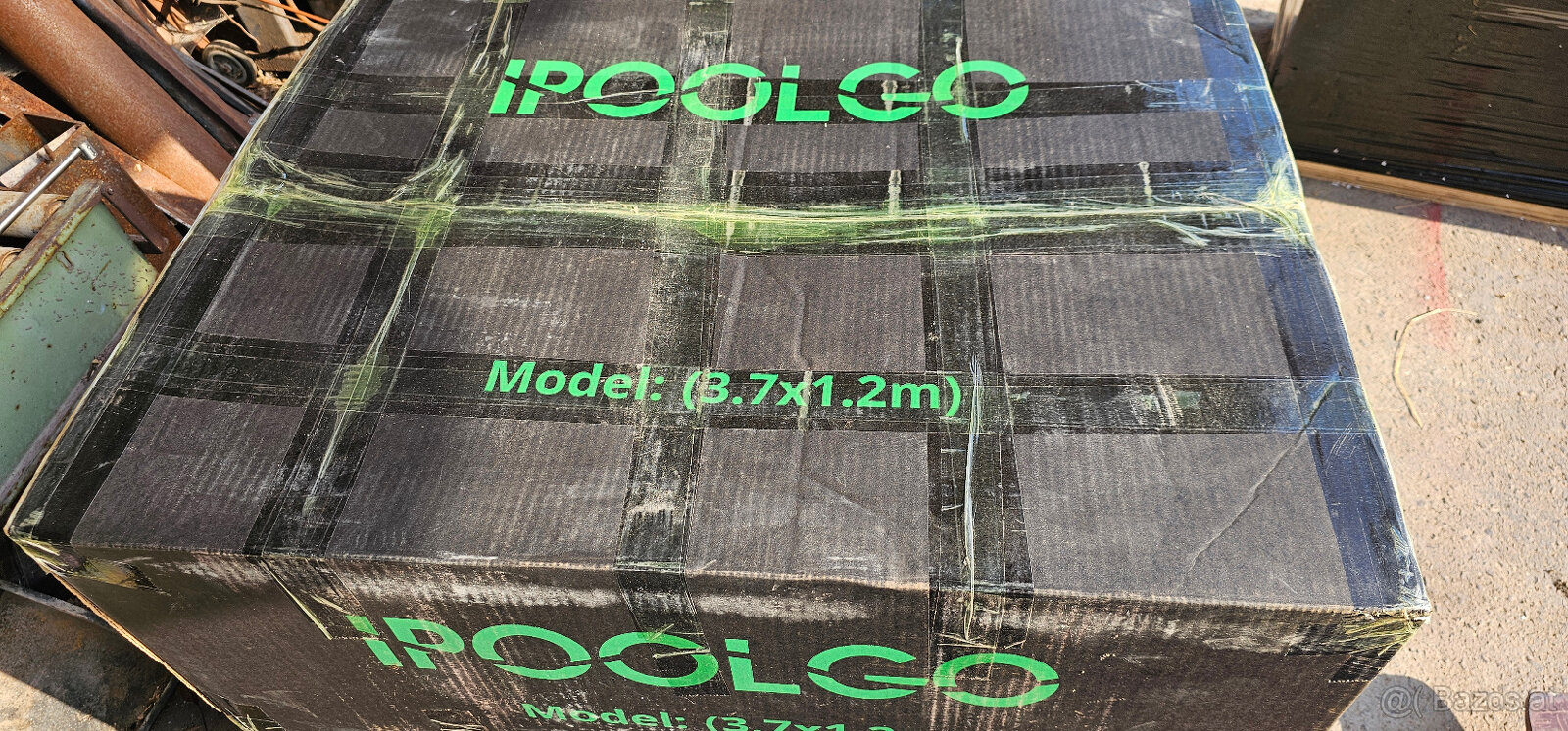 Ich verkaufe einen Ipoolgo-Pool (3,7 x 1,2 m). Das Set ist s - 5