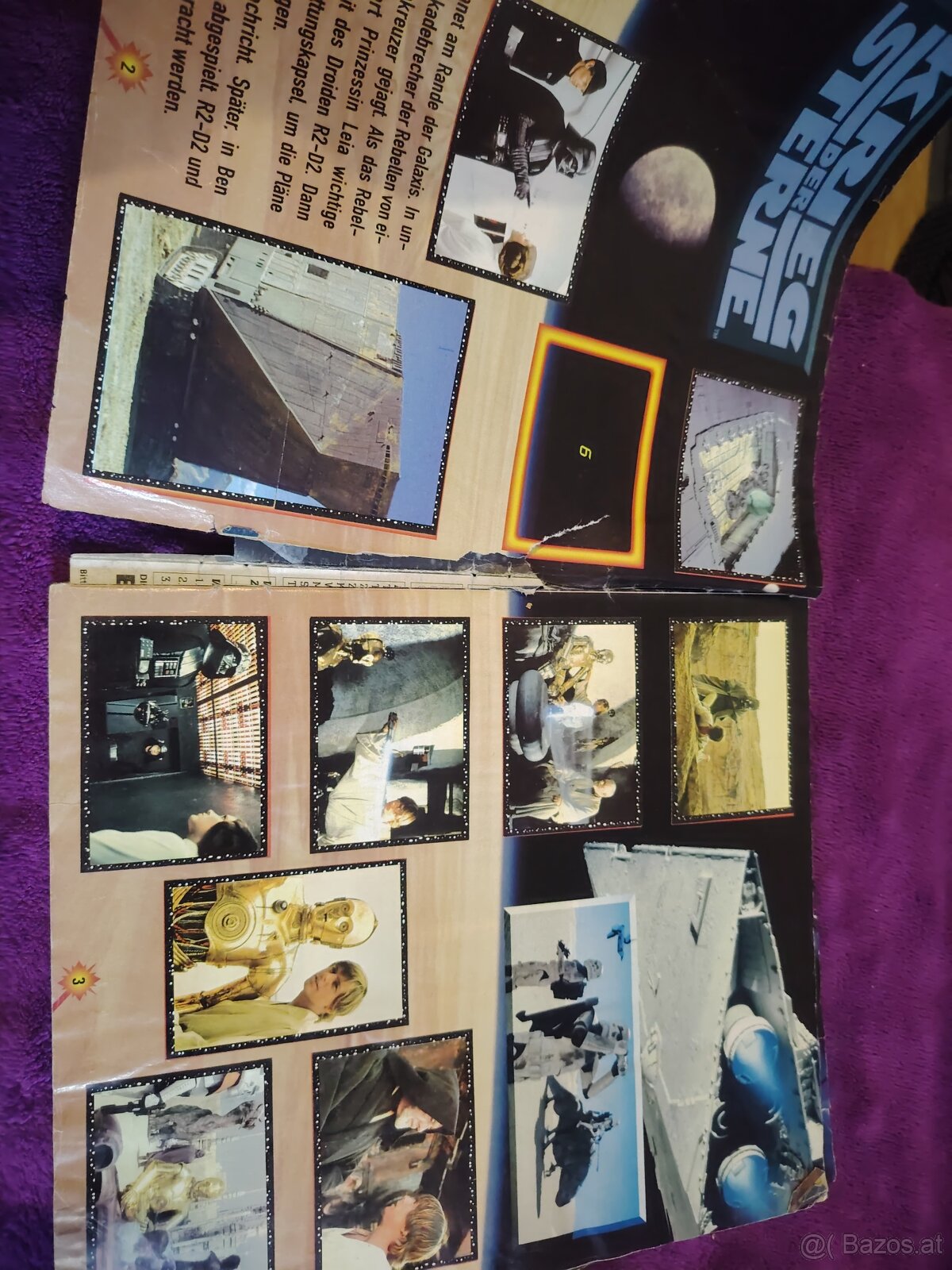 Star Wars Sticker album Älters album - 5