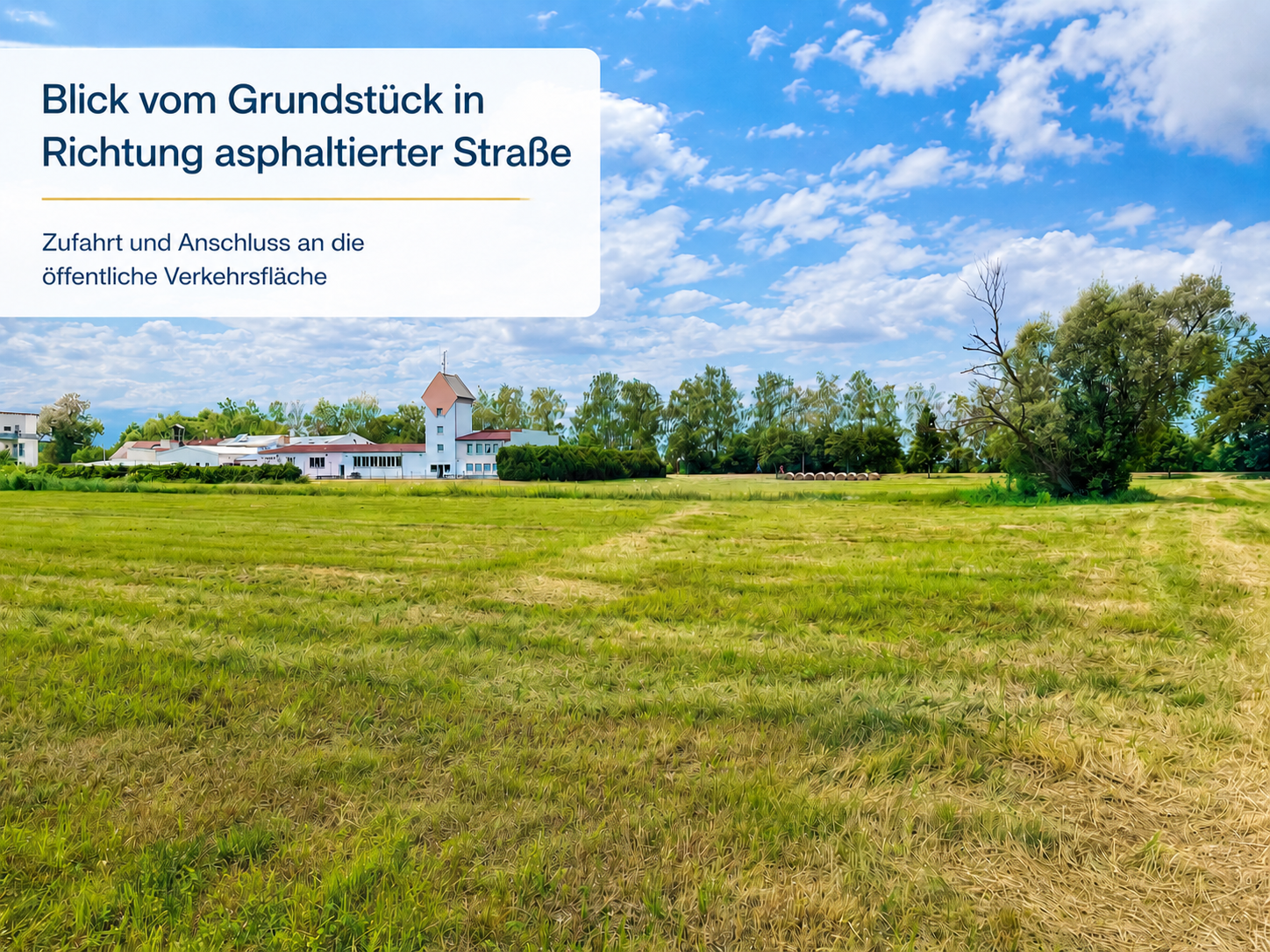 Třeboň, Dukelská – 2.406 m² | naturnahes Grundstück-Zufahrt - 5