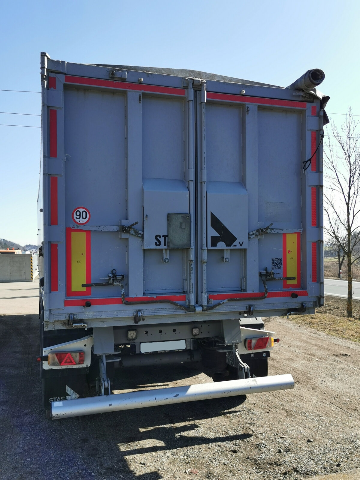 Zu verkaufen STAS S300CX 50m³ Kippsattelzug - 5