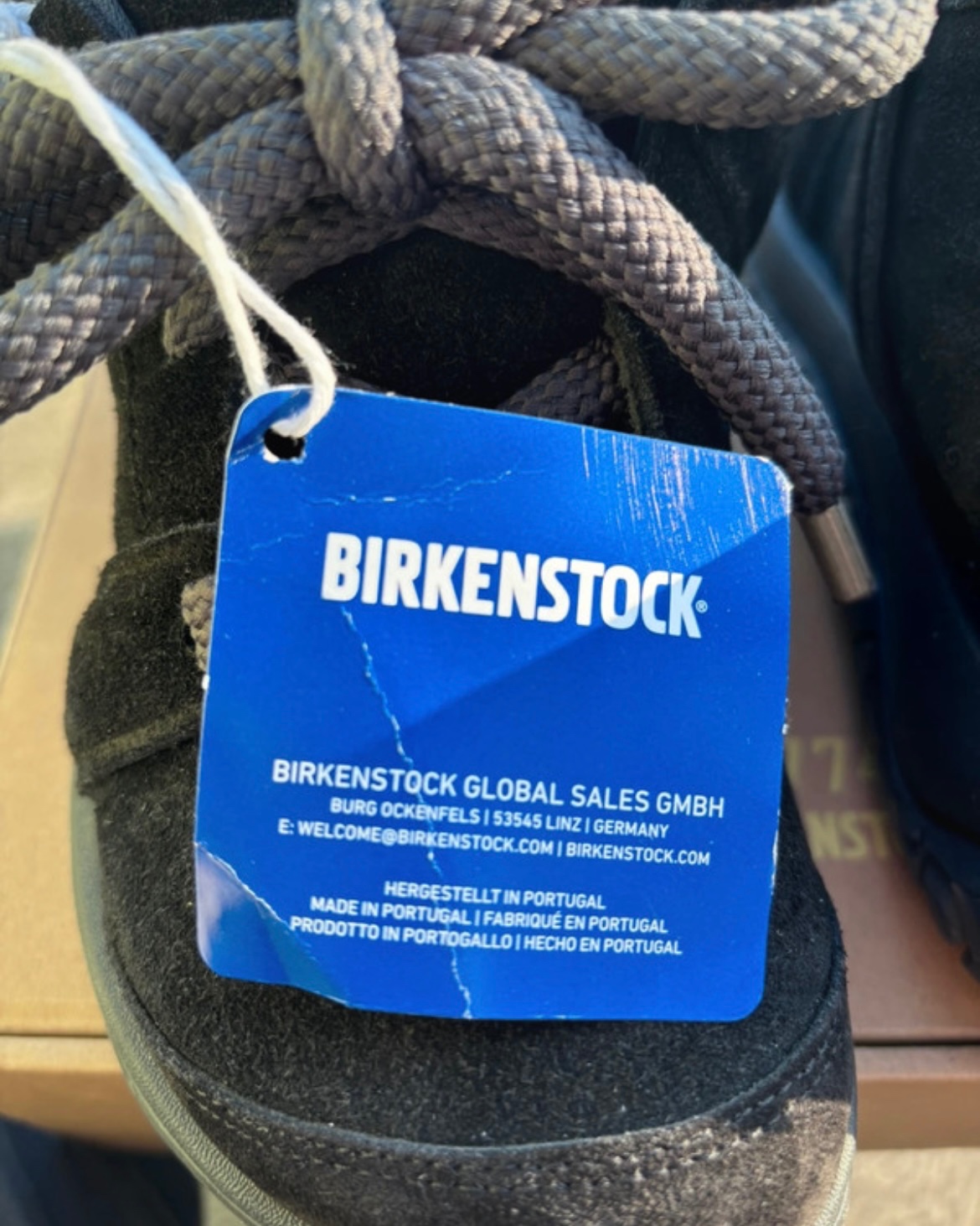 Birkenstock Goerlitz Suede Sneaker – Schwarz - 5