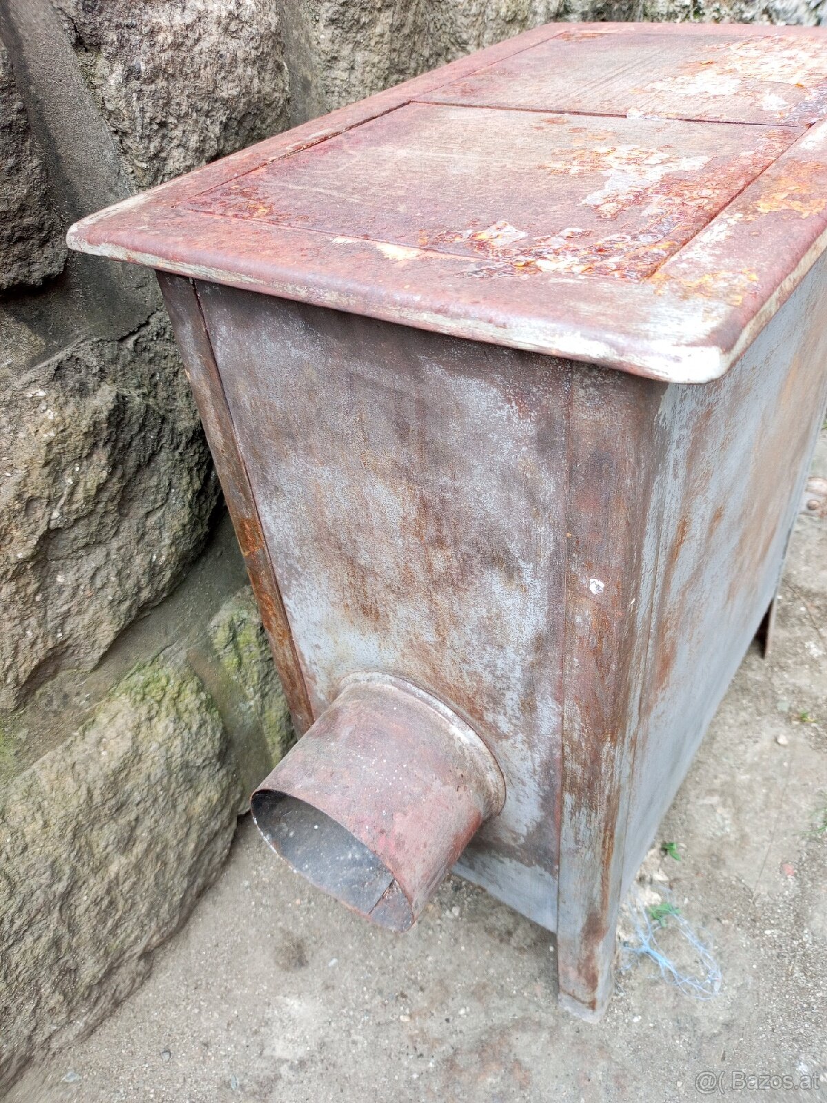 Alter Gusseisen-/Blechofen - 5