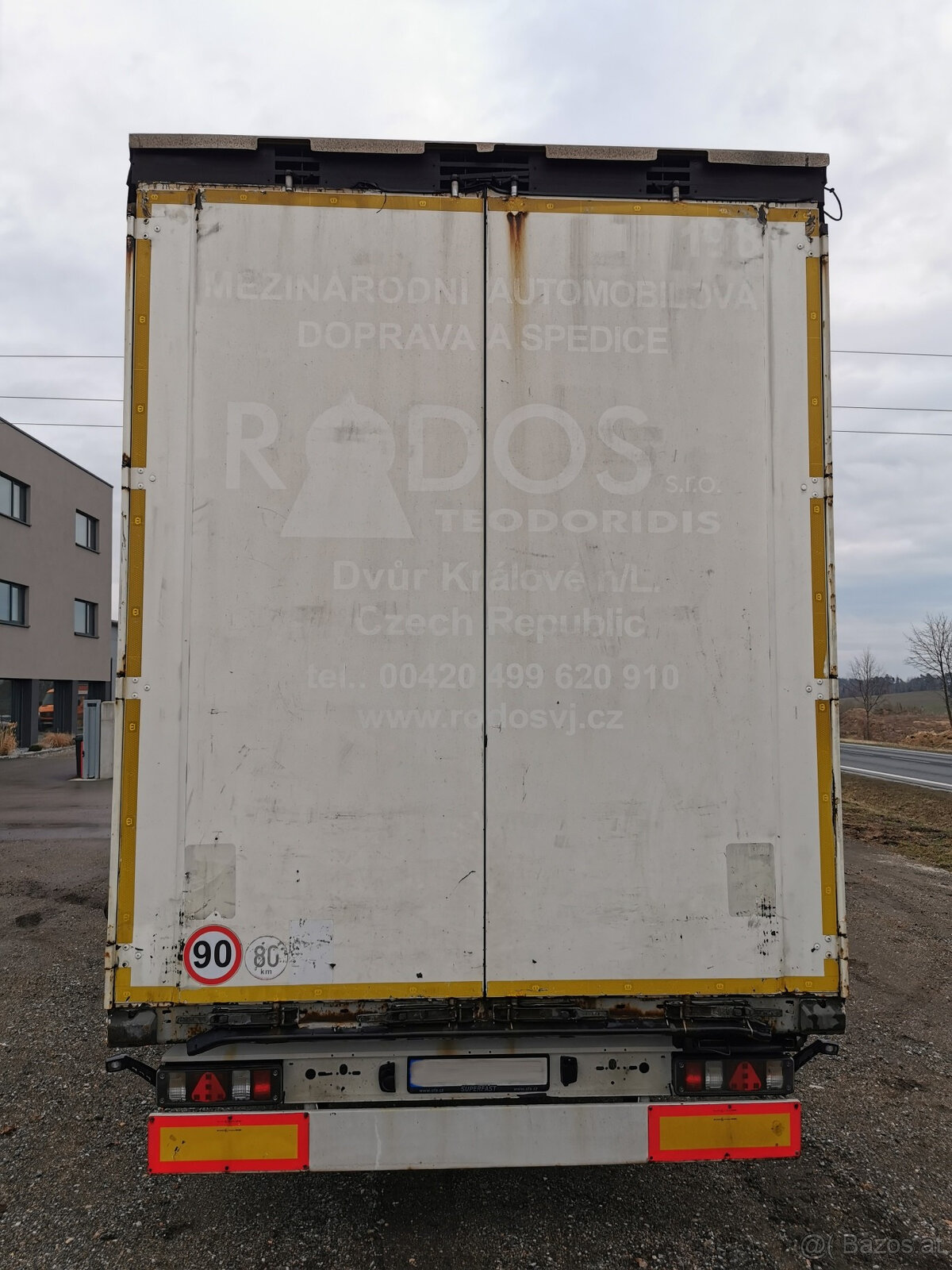 Pritschenauflieger mit Plane KRONE SD low deck - 5