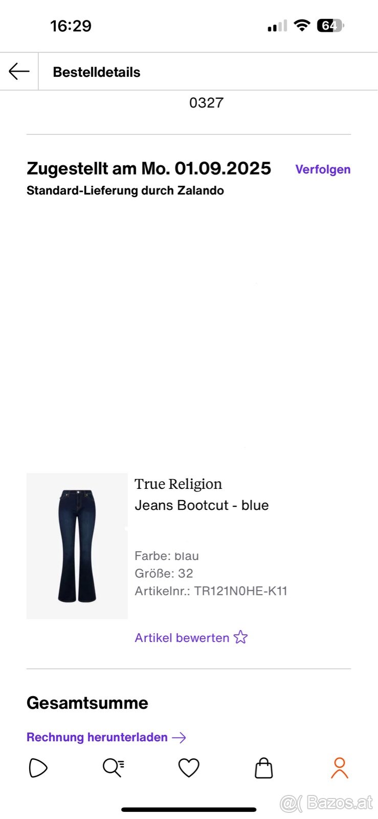 Neue Jeans True Religion Mid Rise Blue - 5