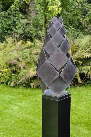 AnzeigeIndustrieskulptur / Moderner Baum – handgefertigt - 5