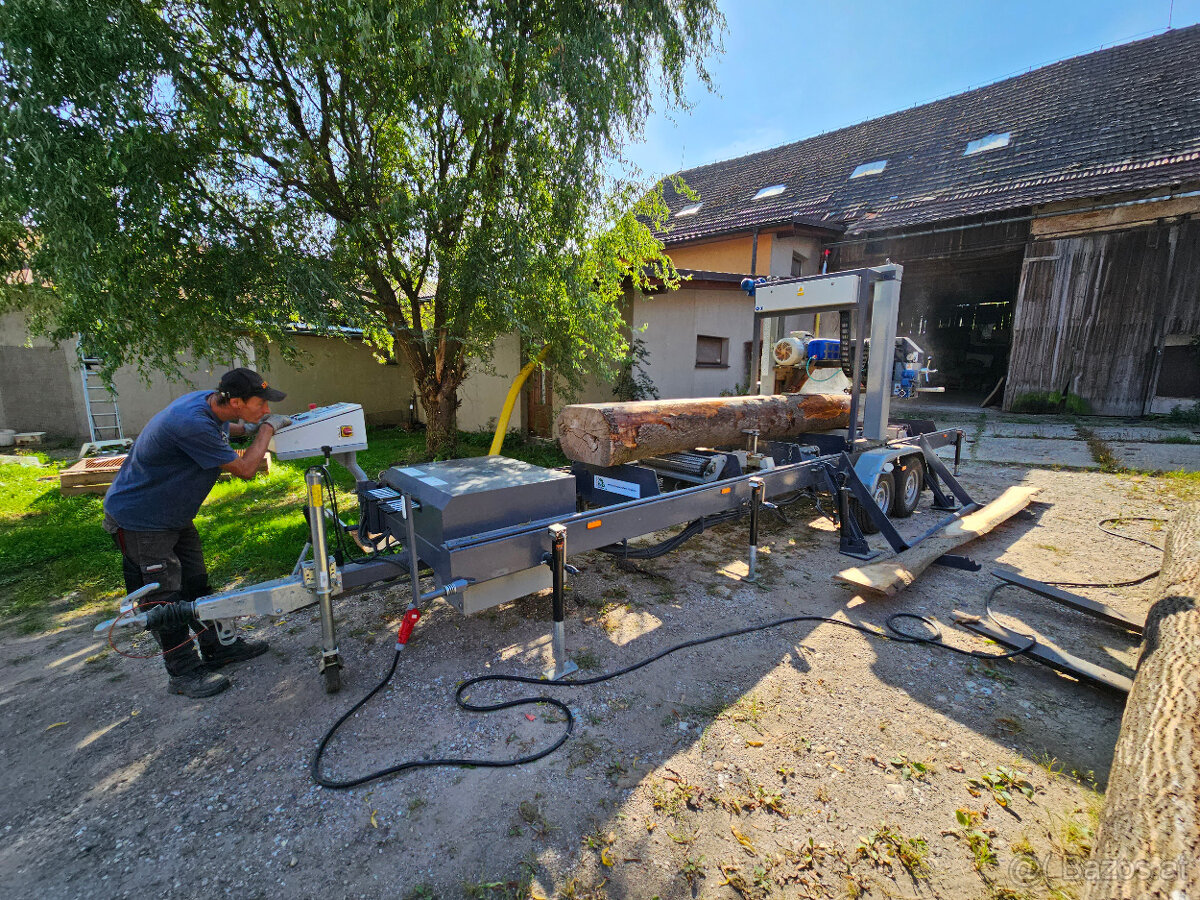 Ich verkaufe eine Blockbandsäge mobil TP-600, - 5