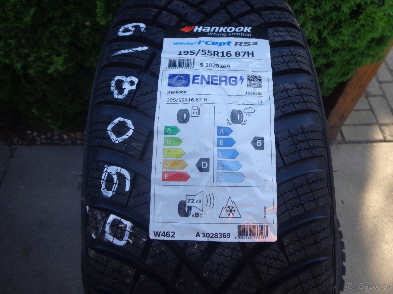 195/55R16 brandneue Hankook Winterreifen - 5