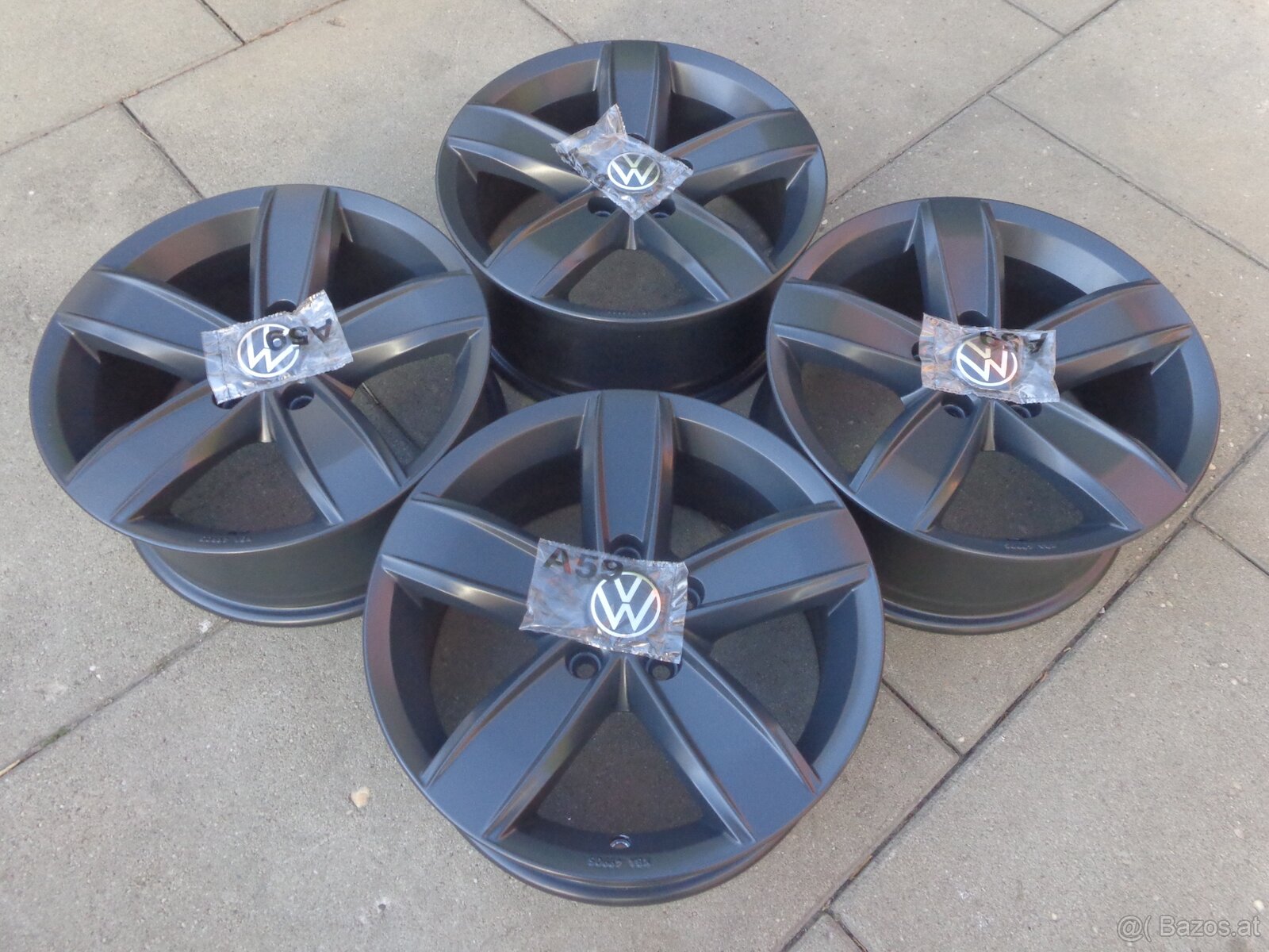 Volkswagen originaler Alufelgensatz 16Zoll mit LK 5x112 - 5