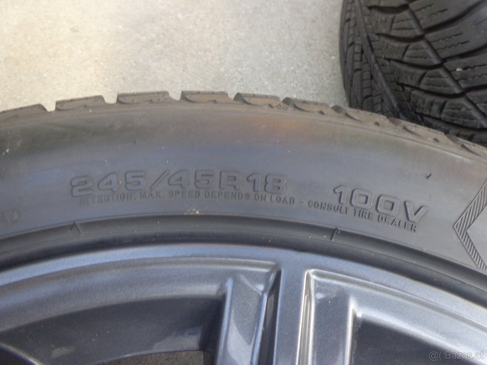 BMW 5.reihe model G30 / G31 neuwertige Alufelgensatz 18" - 5