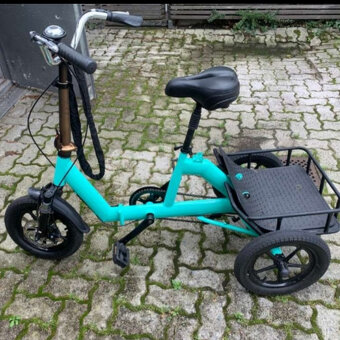 Hundefahrrad -faltbar (14 Zoll) - 5