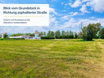 Třeboň, Dukelská – 2.406 m² | naturnahes Grundstück-Zufahrt - 5