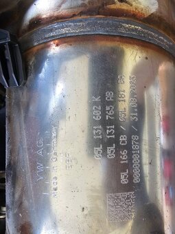 DPF FILTER 05L131602K - 2,0 TDI - 5