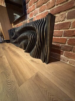 Handgemachtes Holzbild – Moderne 3D Wanddekoration - 5