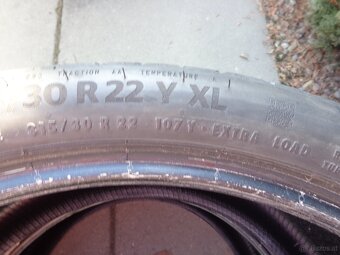 275/35r22 + 315/30r22 Continental neue demo sommereifen - 5
