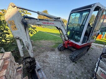 Zum verkaufen Minibagger Takeuchi tb 016 bj 2012 - 5