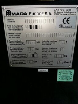 AMADA Abkantpresse / CNC HFT 80-25 - 5