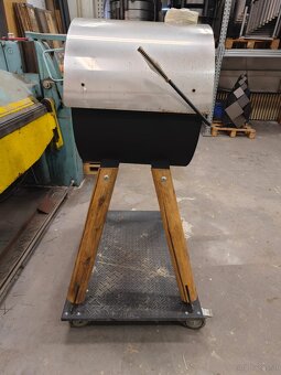 Pizzaofen / Brotofen, 60 × 40 cm, 110 kg, mit Thermometer - 5