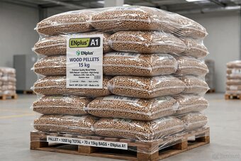 Holzpellets ENplus A1 - 15kg Säcke, Palette 1050kg, Zustellu - 5
