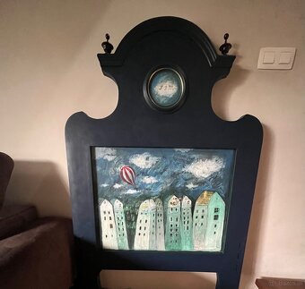 Neobaroko posteľ 90x200cm - 5