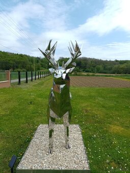 Edelstahlskulptur - 5