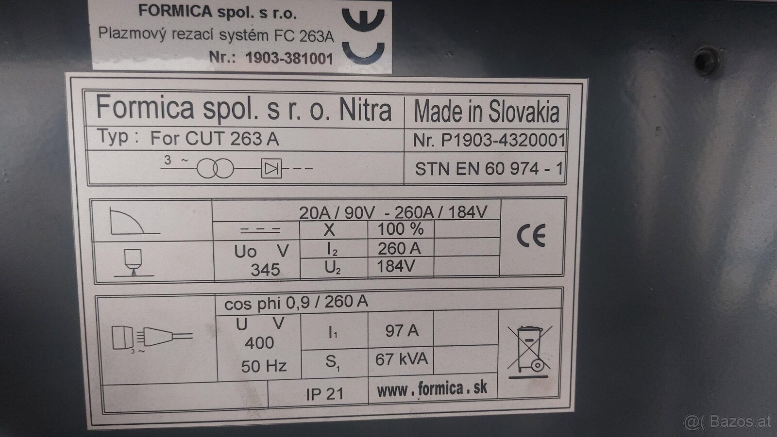 Vanad Plasma 263A - 6