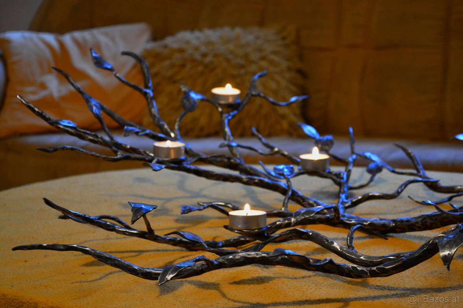 Schmiedeeiserner Kerzenständer - 6