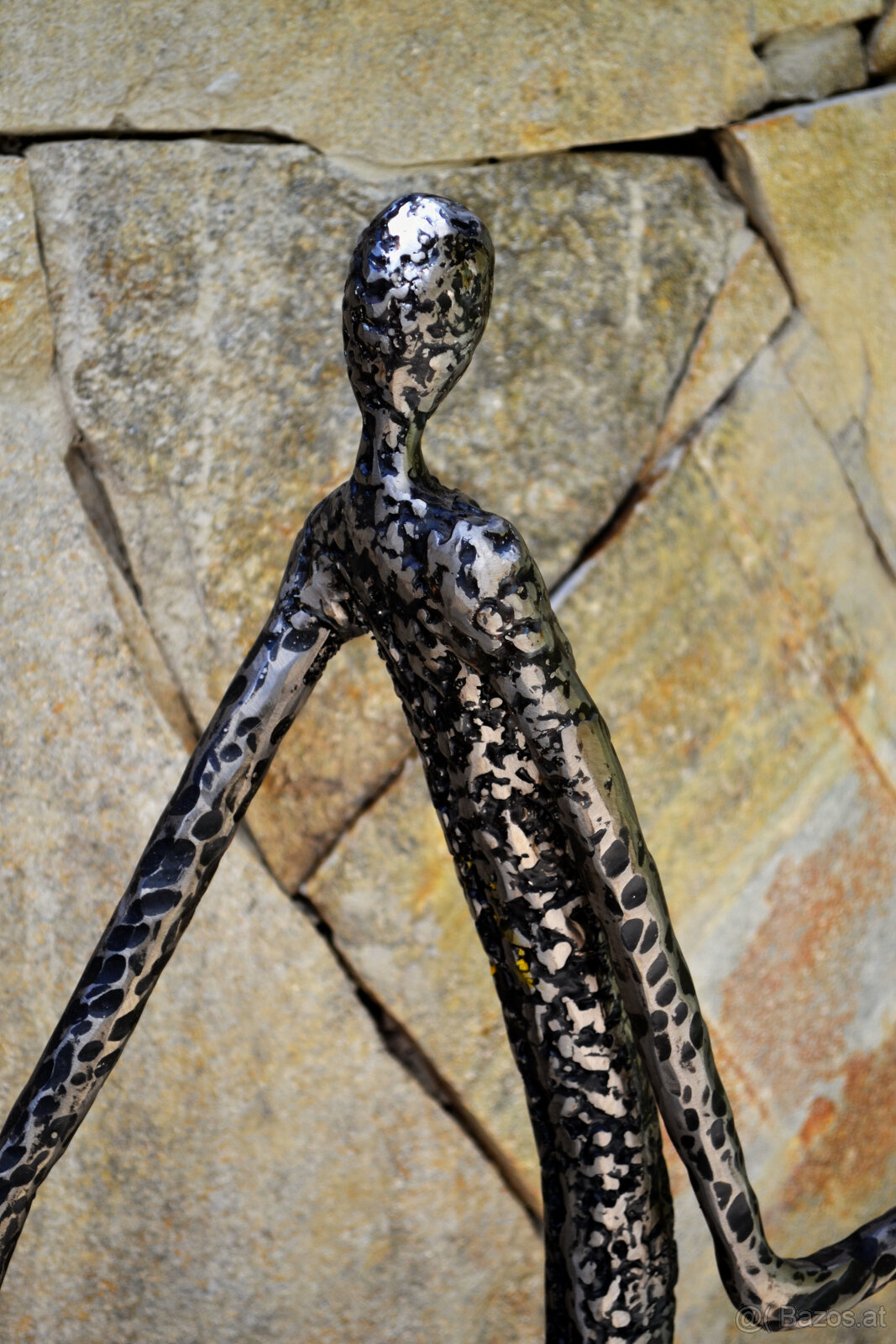 Gehende Frau mit Quadrat - 6