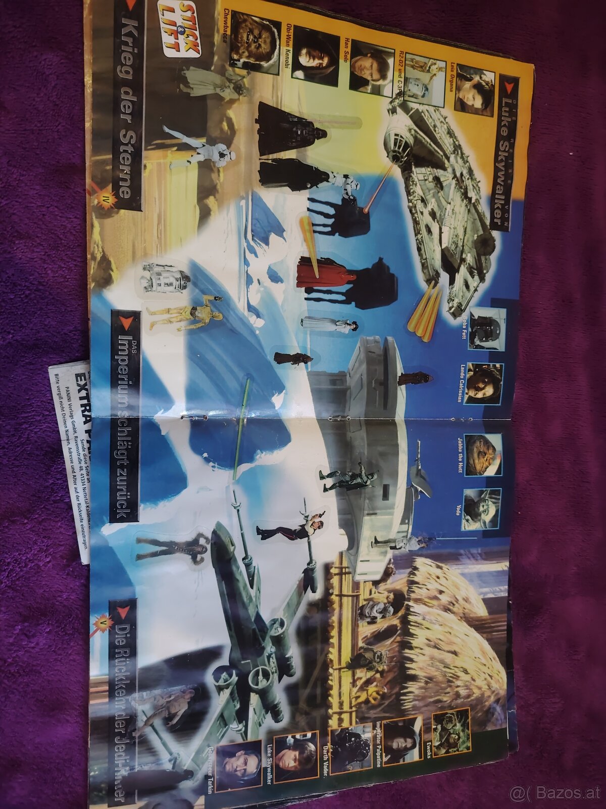 Star Wars Sticker album Älters album - 6
