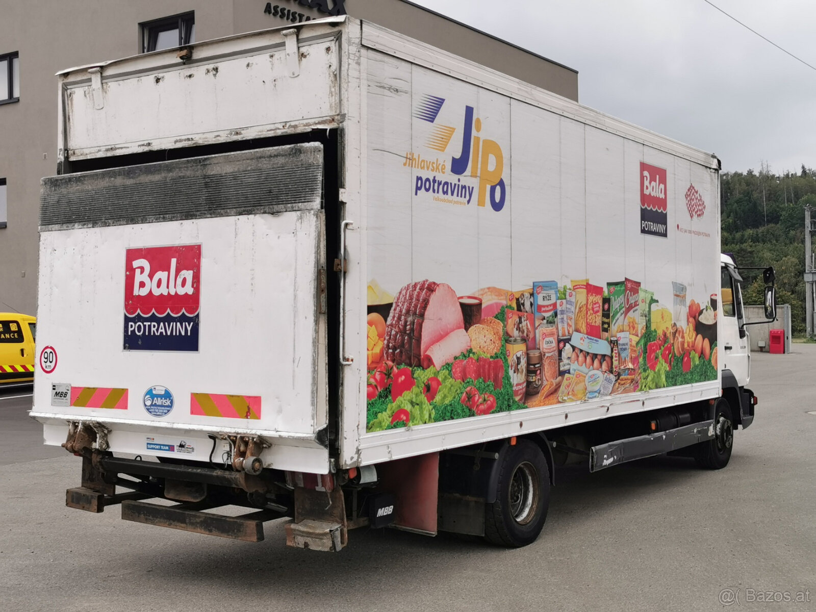 Zu verkaufen MAN LE 12.220 4x2 BL E3 Kastenwagen mit hydraul - 6