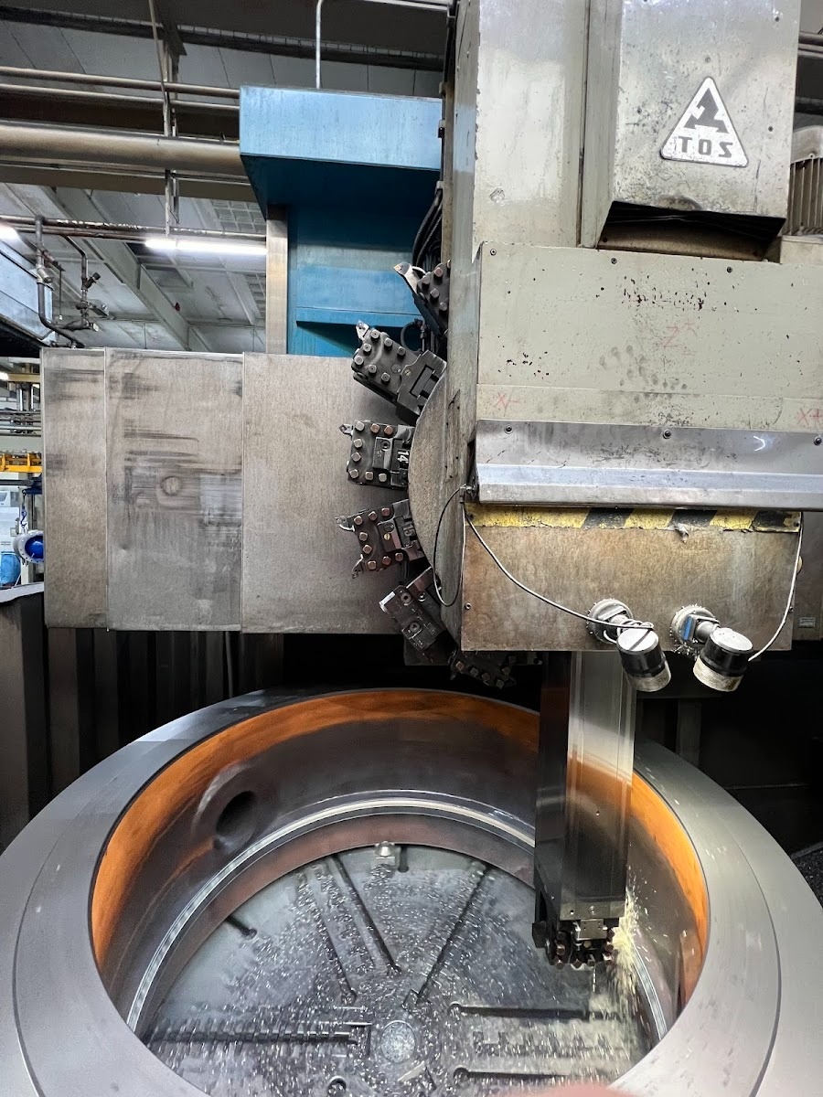 TOS Hulín SKIQ 20 CNC - Karusselldrehmaschine Einständer - 6