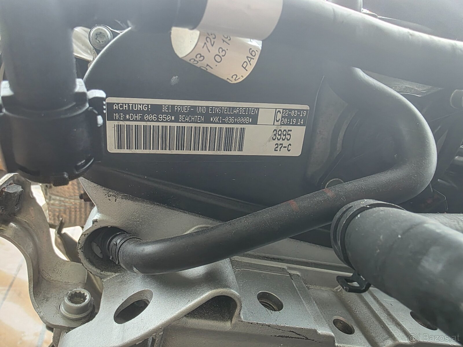 MOTOR DHF 1,5 TSI - DHFA SKODA - 6