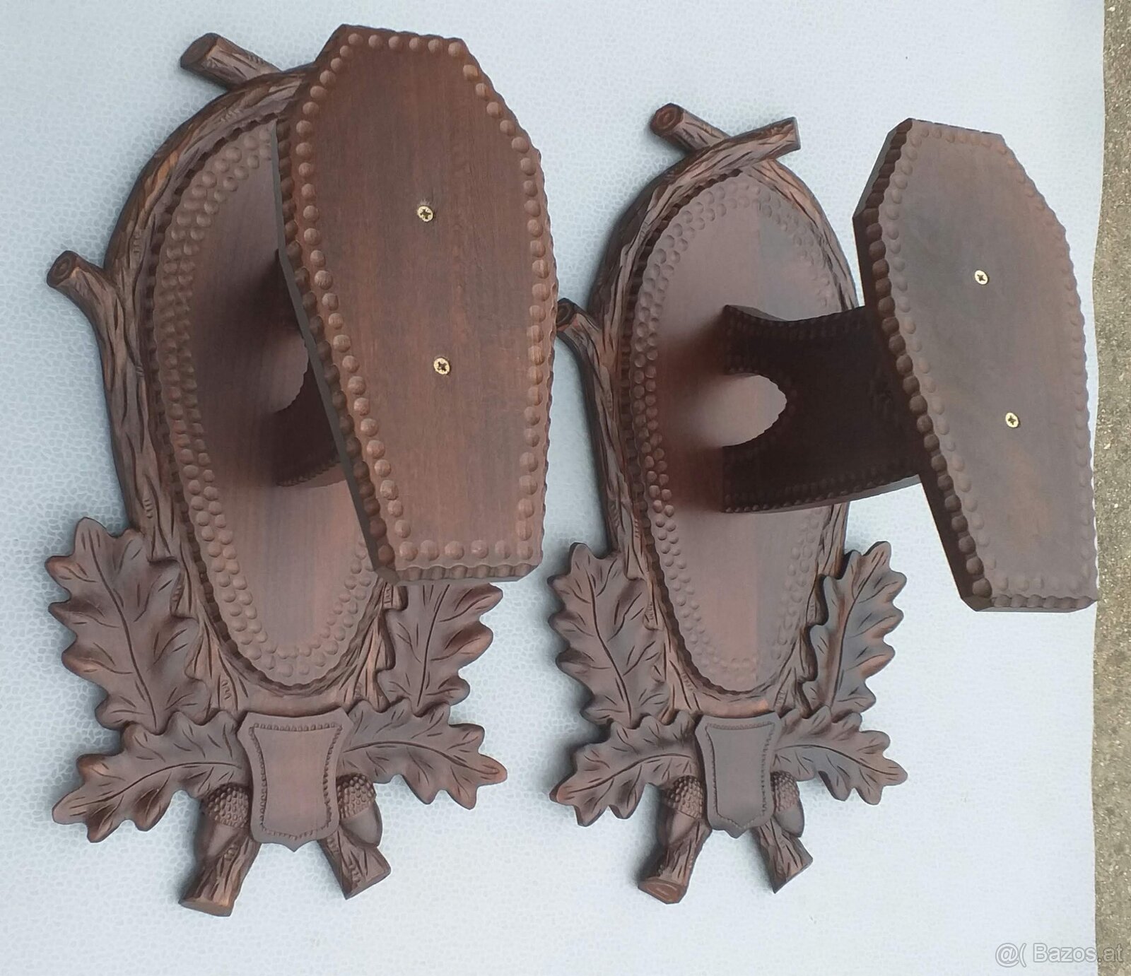 Geschnitzte Untersetzer für Jagd- und Angeltrophäen - 6