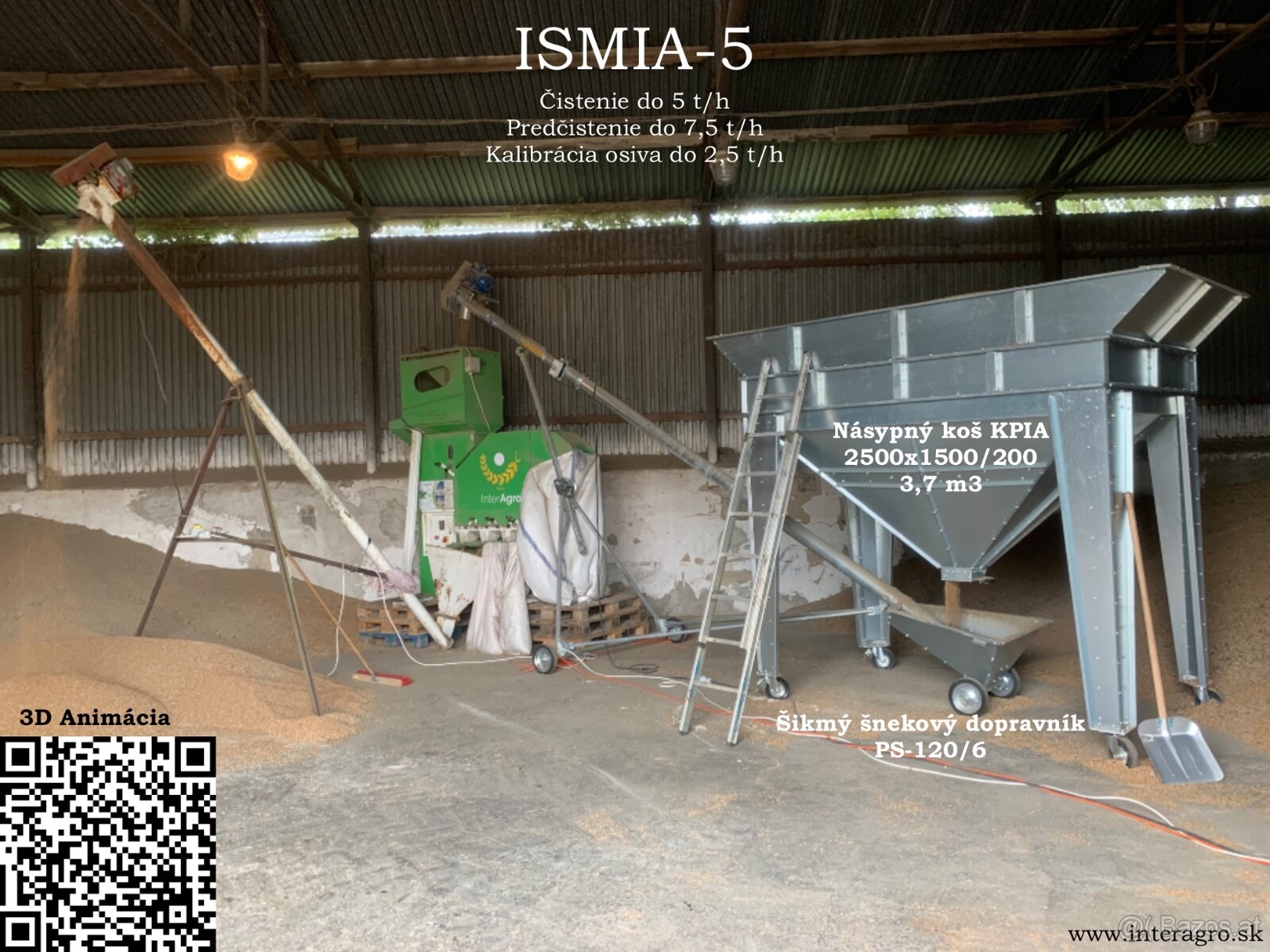 Getreidereiniger ISMIA – 3 bis 30 t/h, sofort lieferbar - 6