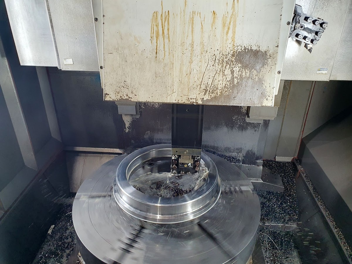 TOS Hulín SKQ 12 - Karusselldrehmaschine Einständer - 6