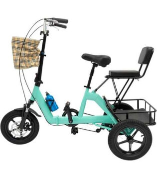 Hundefahrrad -faltbar (14 Zoll) - 6