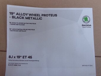 Skoda Elroq / Skoda Enyaq neue Alufelgensatz  R19 - 6