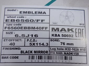 Renault Nissan Dacia Mazda Kia Hyundai neue alufelgensatz - 6