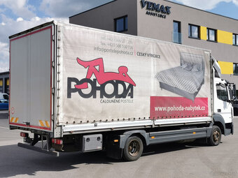 Pritsche mit Plane MERCEDES-BENZ ATEGO 816 EURO 6 - 6