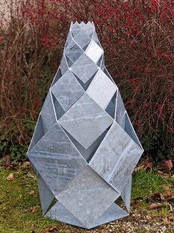 AnzeigeIndustrieskulptur / Moderner Baum – handgefertigt - 6