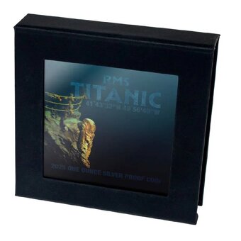 LUXUS Silbermünze 1 oz Titanic Black Proof 2025 - 6