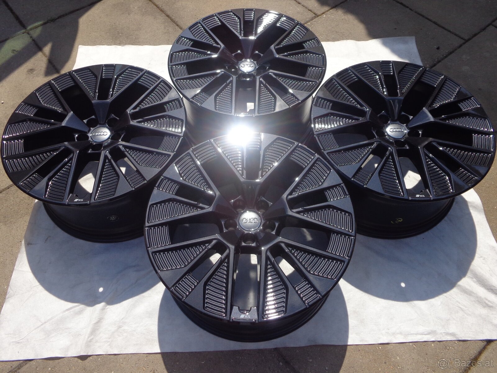 AUDI nagelneue original 21Zoll alufelgensatz Black - 7