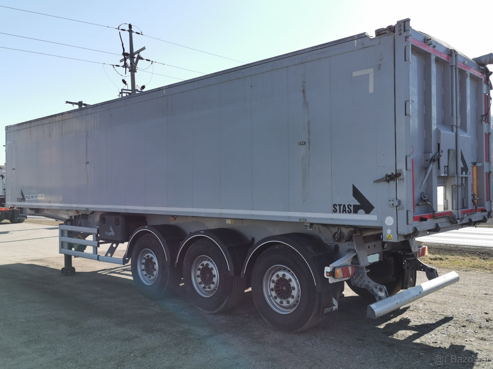 Zu verkaufen STAS S300CX 50m³ Kippsattelzug - 7