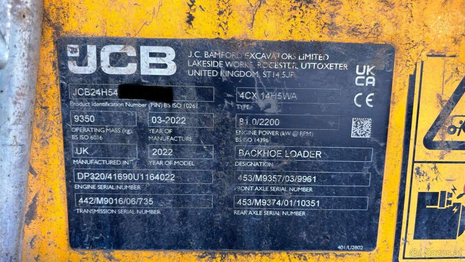 JCB 4CX - 7