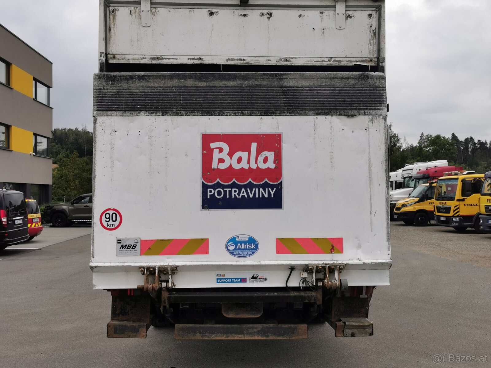 Koffer MAN LE 12.220 4X2 BL EURO 3 hydraulische ladebordwand - 7