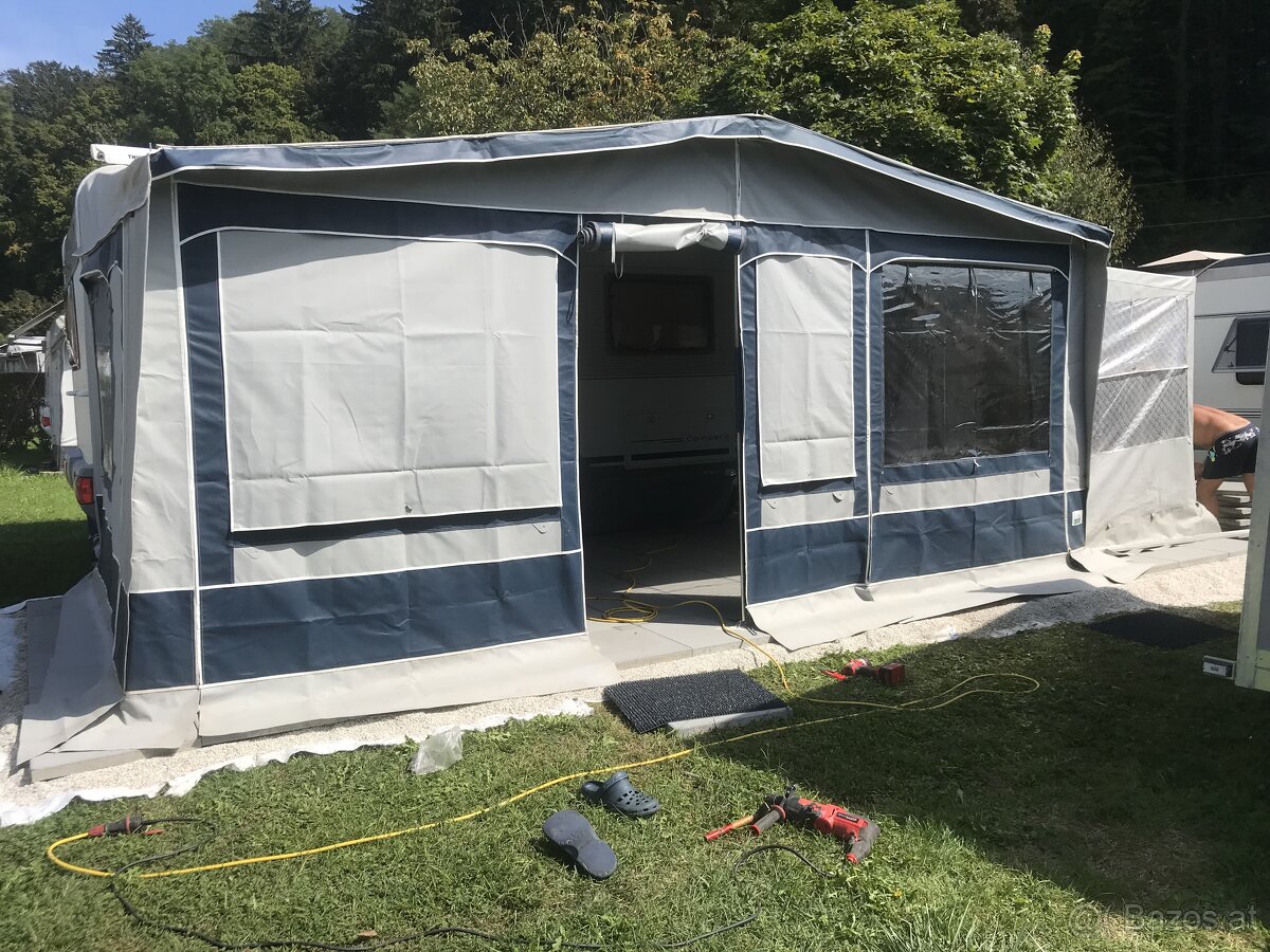 Wohnwagen mit Vorzelt und Fix Platz - 7
