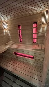 Sauna mit Eckeingang. Abmessungen - 7