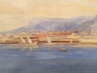 Gemälde Eduard Adrian Dussek, Messina Öl auf Leinwand 72x103 - 7